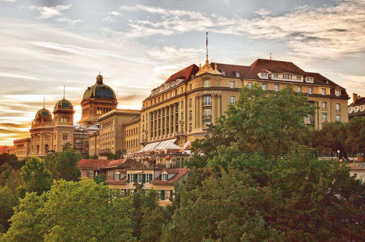 Hotel Bellevue Palace Bern Exteriör bild