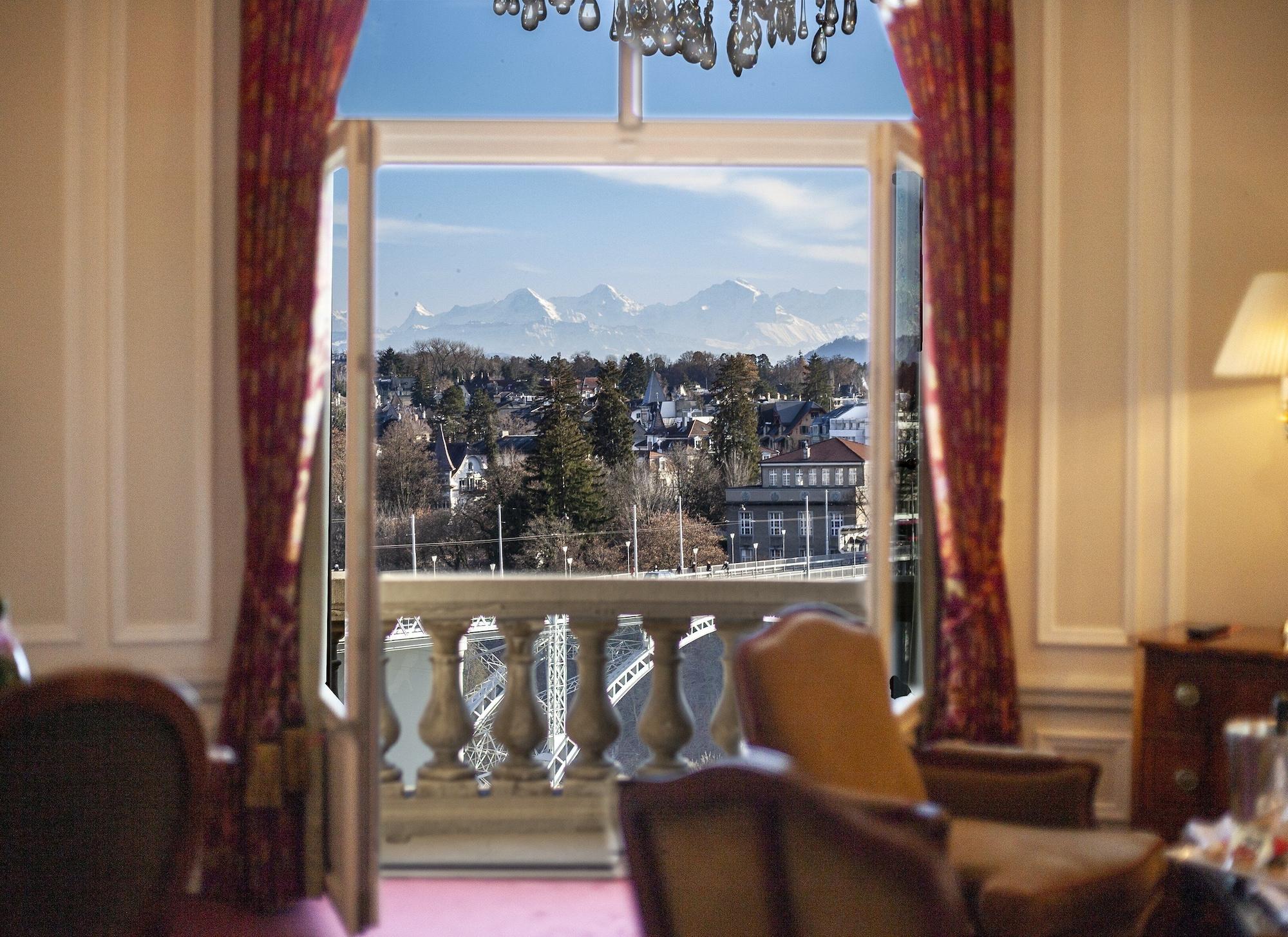 Hotel Bellevue Palace Bern Exteriör bild